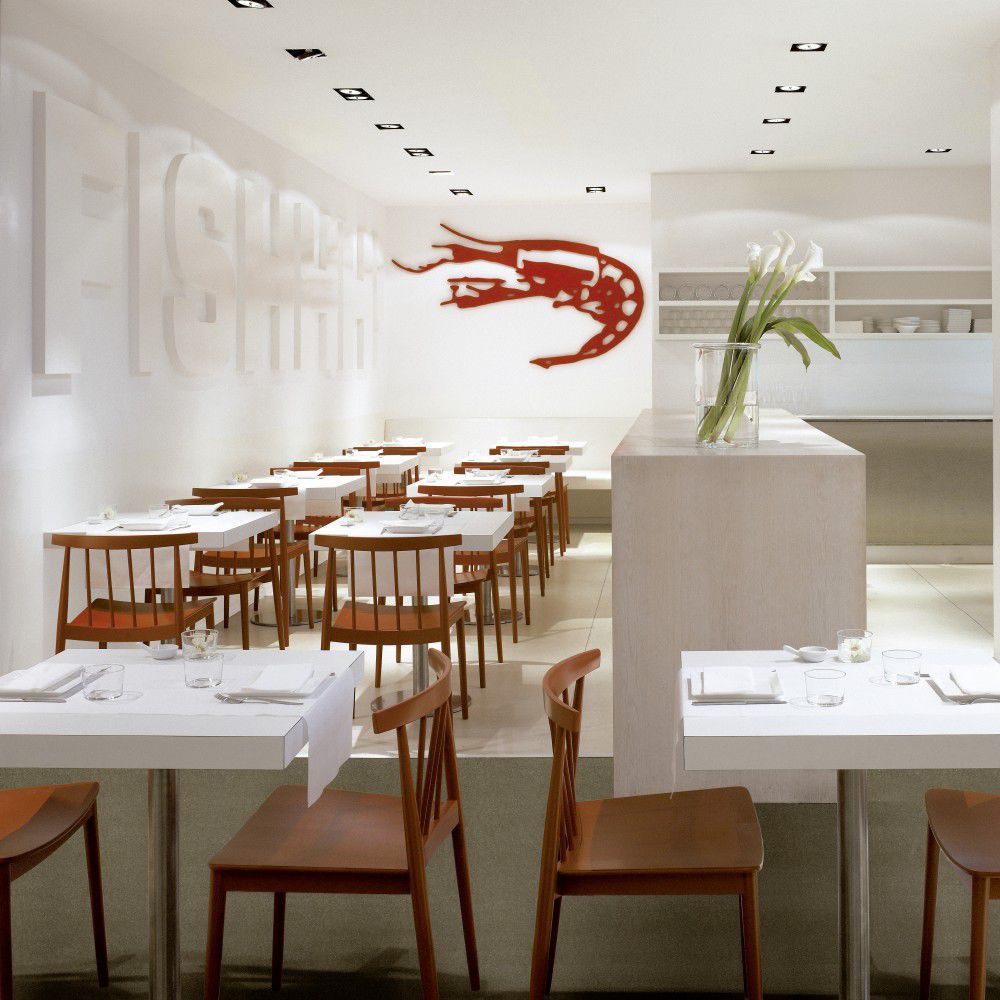 Silla contemporánea SMILE - Andreu World - Imagen 4