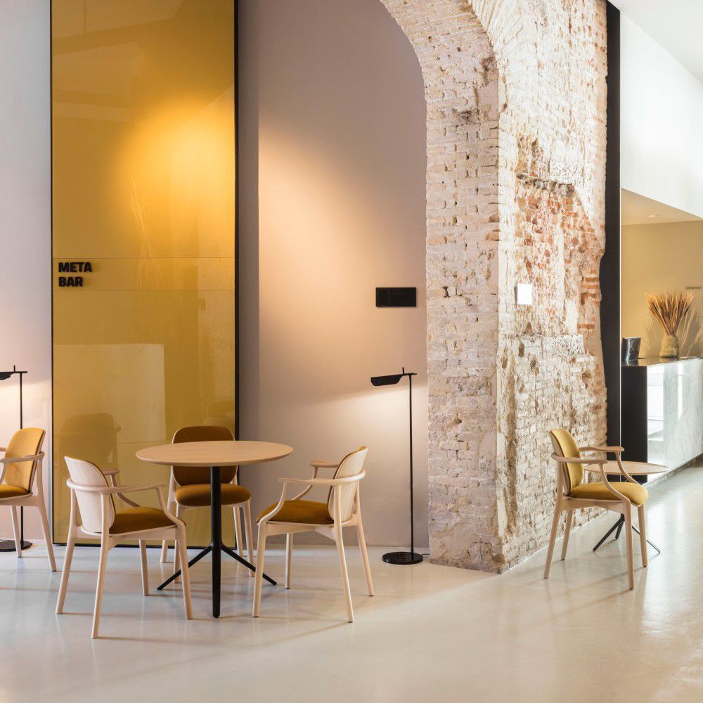 Silla contemporánea SOLO - Andreu World - Imagen 2