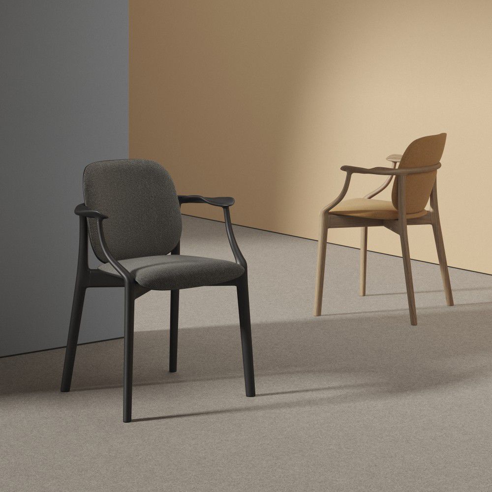 Silla contemporánea SOLO - Andreu World - Imagen 6