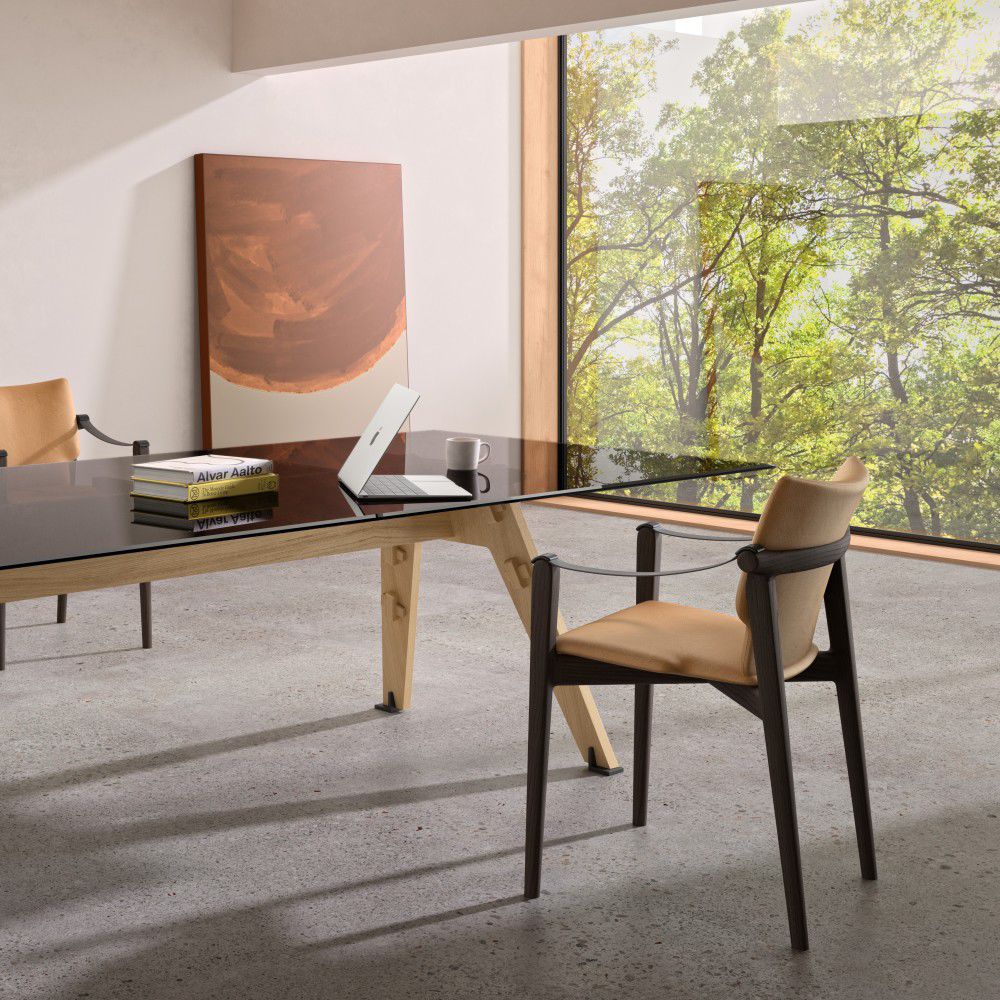 Silla contemporánea LUBA - Andreu World - Imagen 2