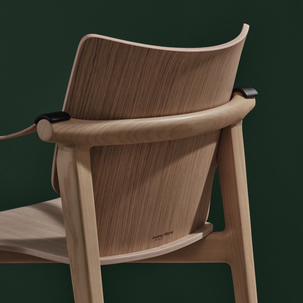 Silla contemporánea LUBA - Andreu World - Imagen 6