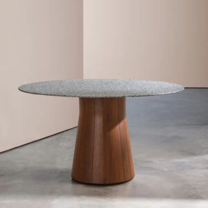 Mesa contemporánea REVERSE de madera - Andreu World