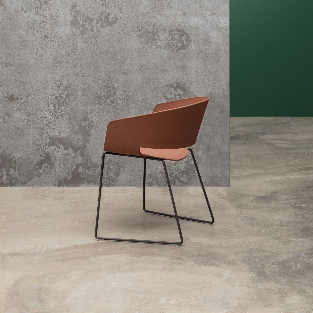 Silla contemporánea RONDA de exterior - Andreu World - Imagen 3