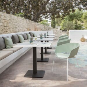 Silla contemporánea RONDA de exterior - Andreu World