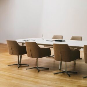 Mesa de trabajo contemporánea RADIAL - Andreu World