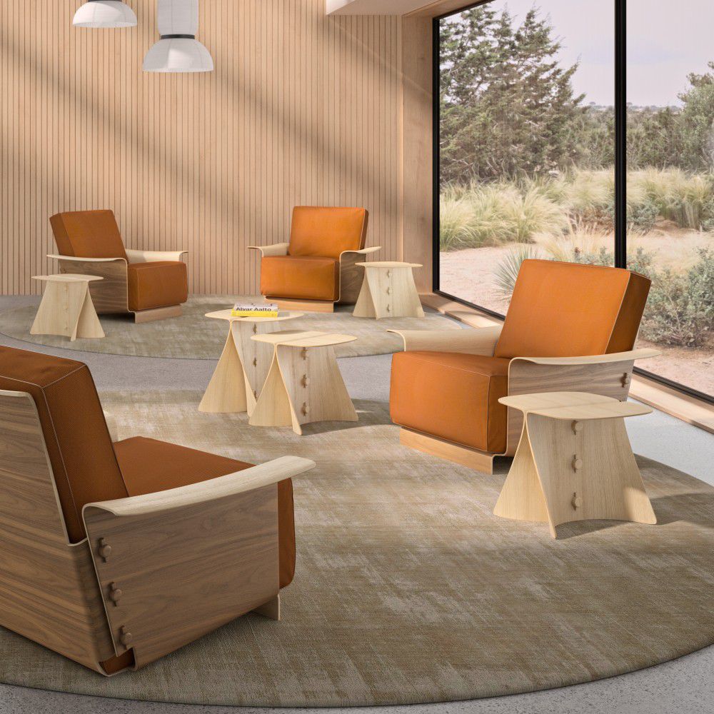 Otomana contemporánea ALLA - Andreu World - Imagen 3