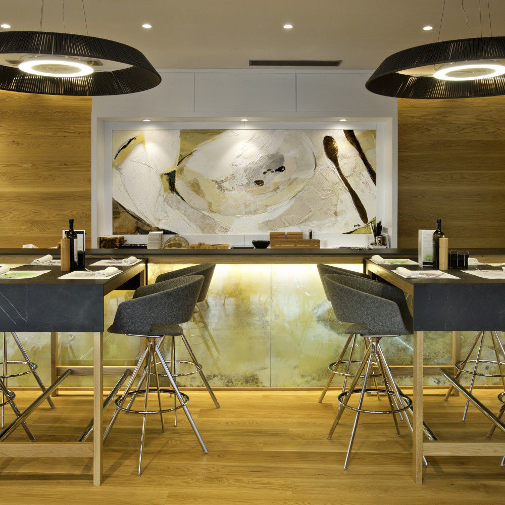 Taburete de bar contemporáneo RONDA - Andreu World