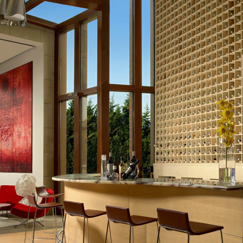 Silla de bar de diseño LINEAL - Andreu World - Imagen 11