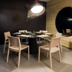 Silla de visita contemporánea DUOS - Andreu World