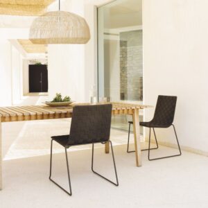 Silla de visita contemporánea TRENZA - Andreu World
