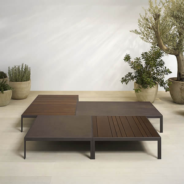 Mesa de centro contemporánea SAND - Andreu World - Imagen 2