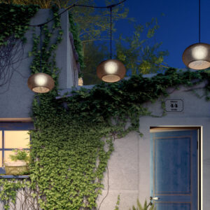 Lámpara suspendida GAROTA CATENARY S/27/4L - Bover