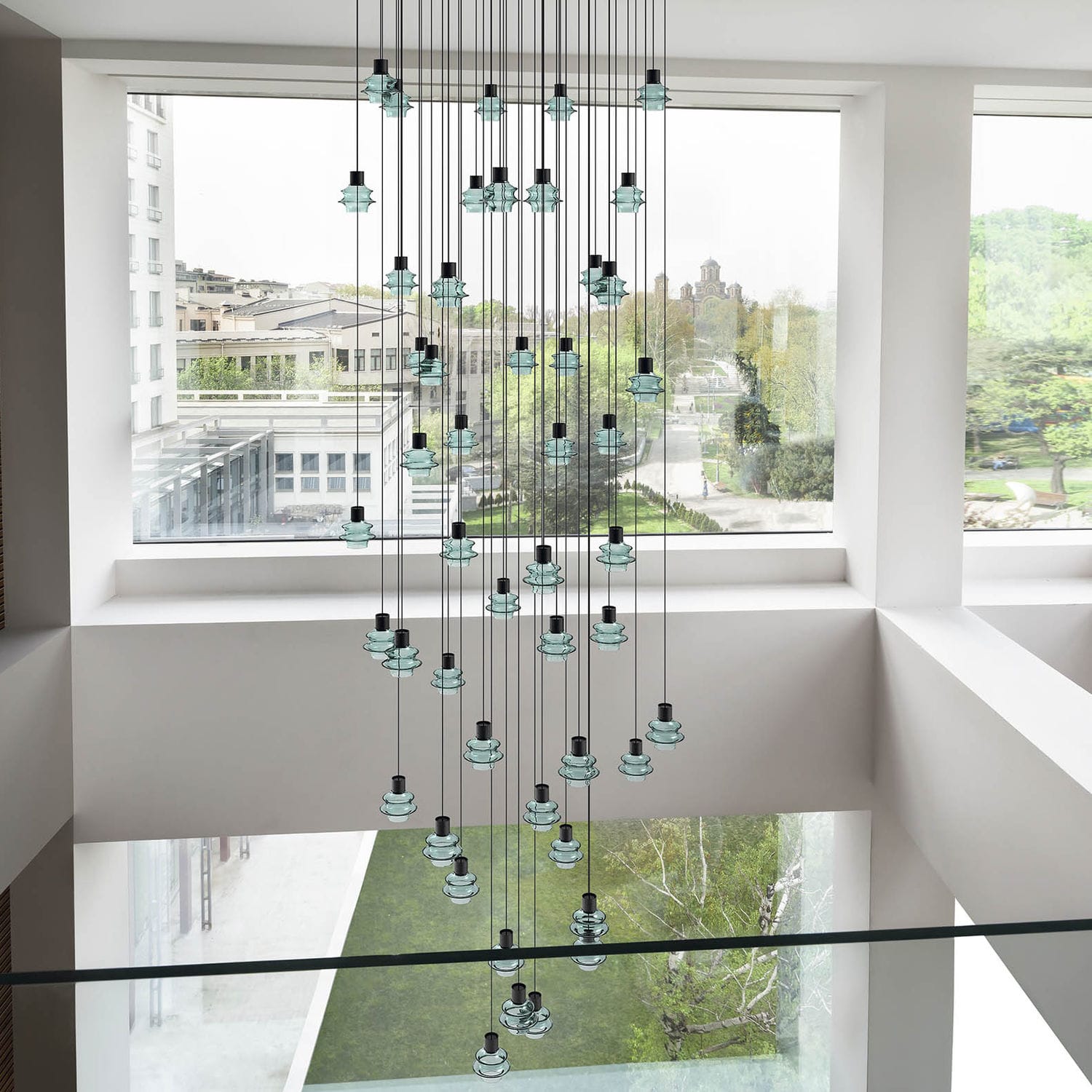 Lámpara suspendida DRIP/DROP S/48L - Bover