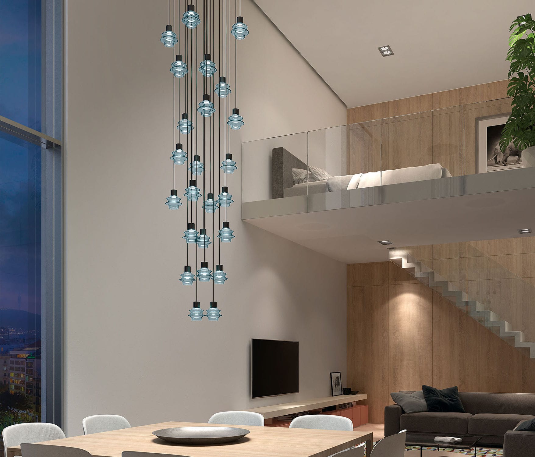Lámpara suspendida DRIP/DROP S/24L - Bover - Imagen 4
