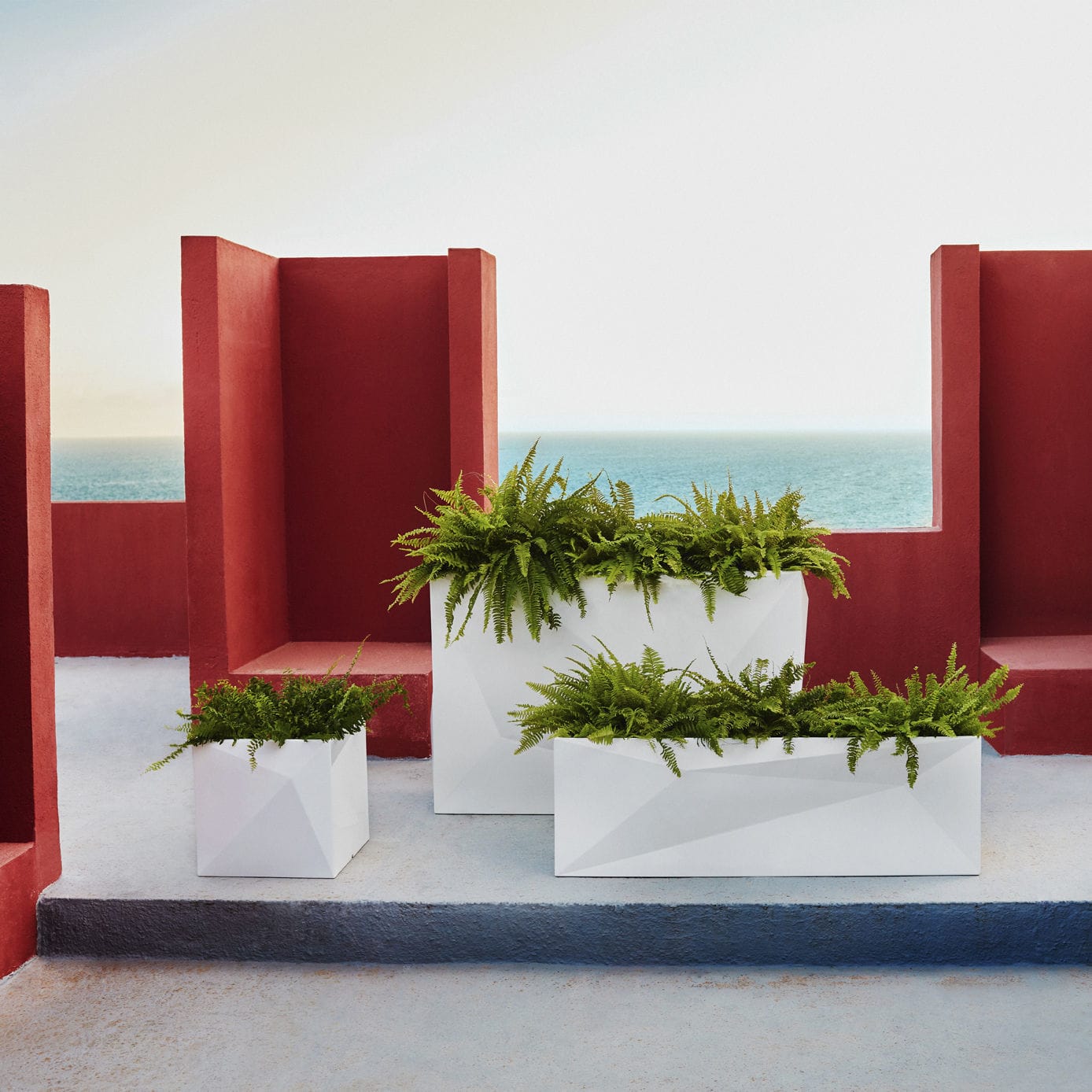 Jardinera de polietileno FAZ - Vondom - Imagen 2