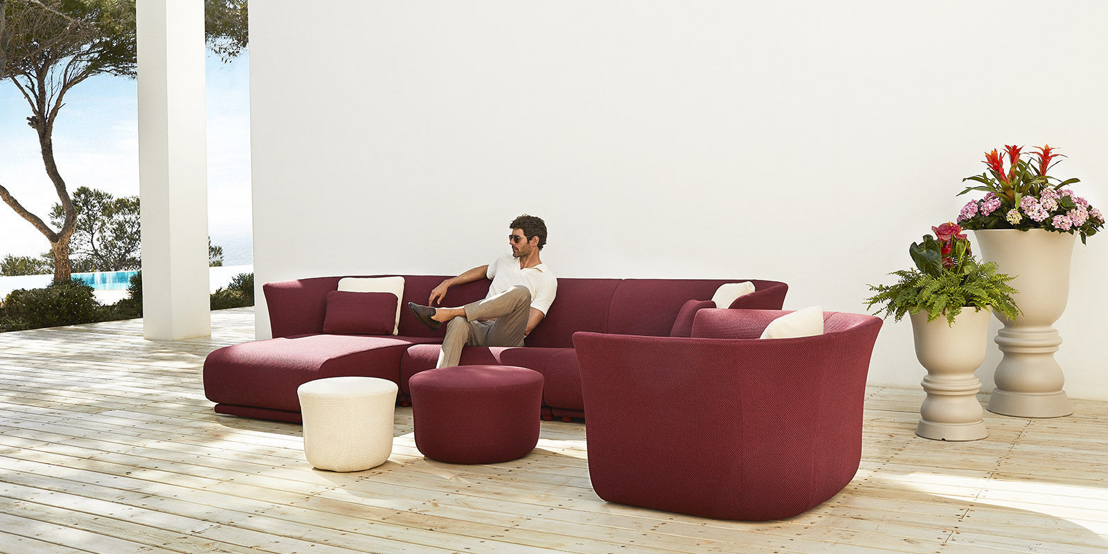 Sillón contemporáneo SUAVE - Vondom - Imagen 4
