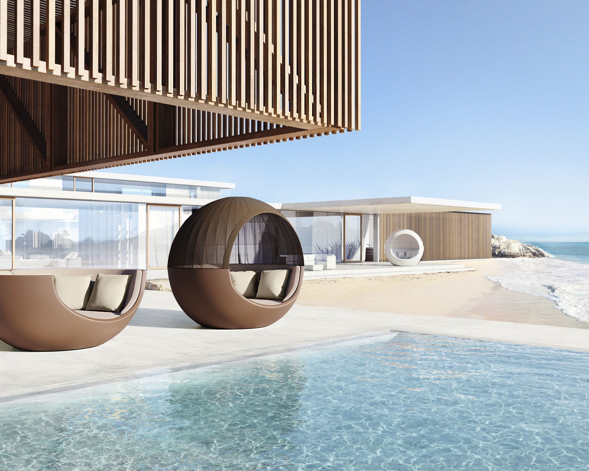 Diván contemporáneo ULM - Vondom - Imagen 4