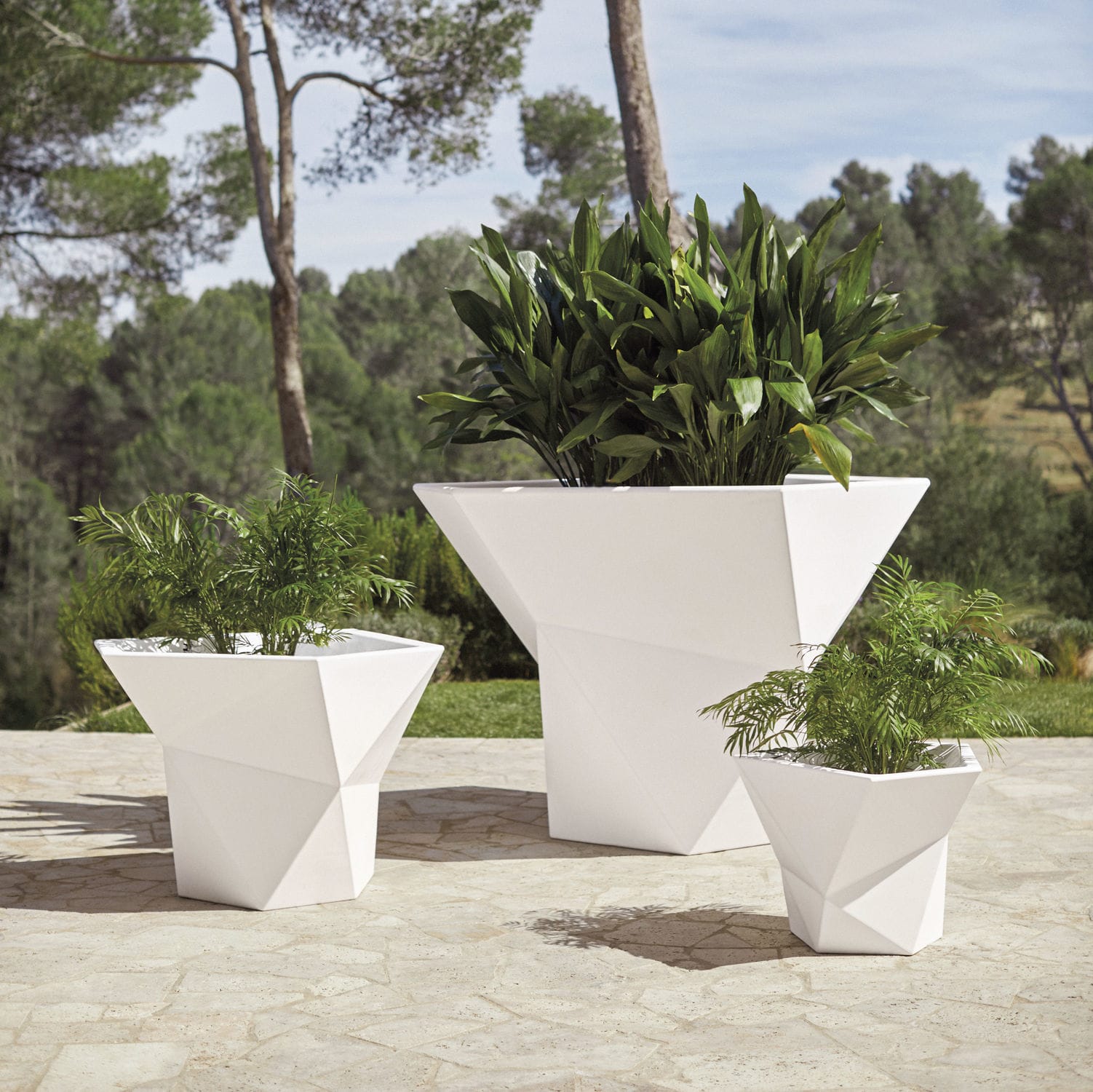 Maceta de jardín de polietileno FAZ - Vondom - Imagen 2