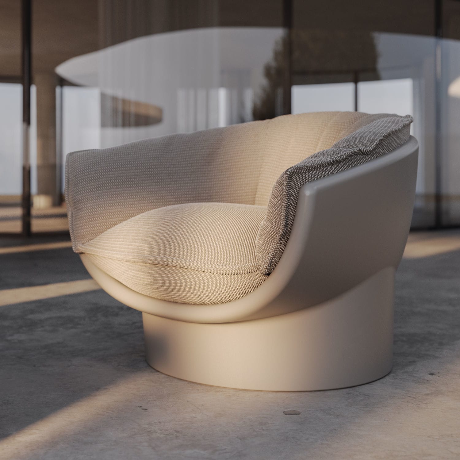 Sillón contemporáneo Luna - Vondom - Imagen 2