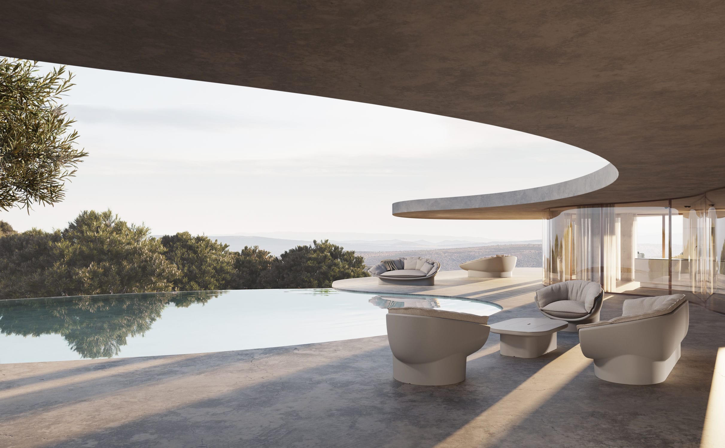 Sillón contemporáneo Luna - Vondom - Imagen 5