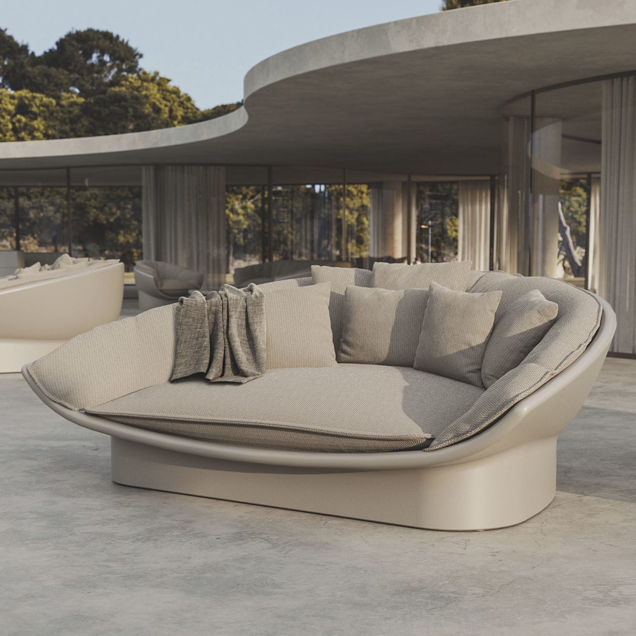 Diván contemporáneo Luna - Vondom - Imagen 4