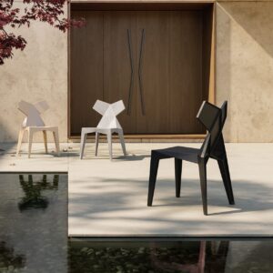 Silla de diseño original KIMONO - Vondom