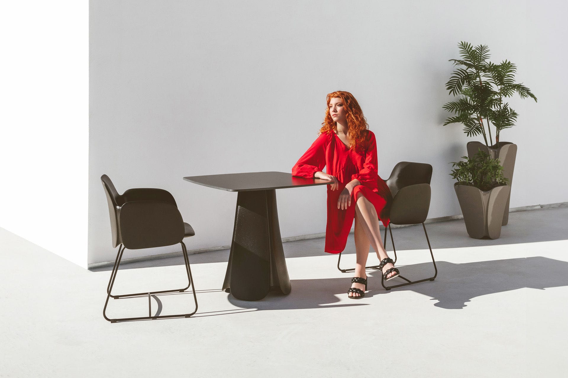 Silla de diseño orgánico PEZZETINA - Vondom - Imagen 3