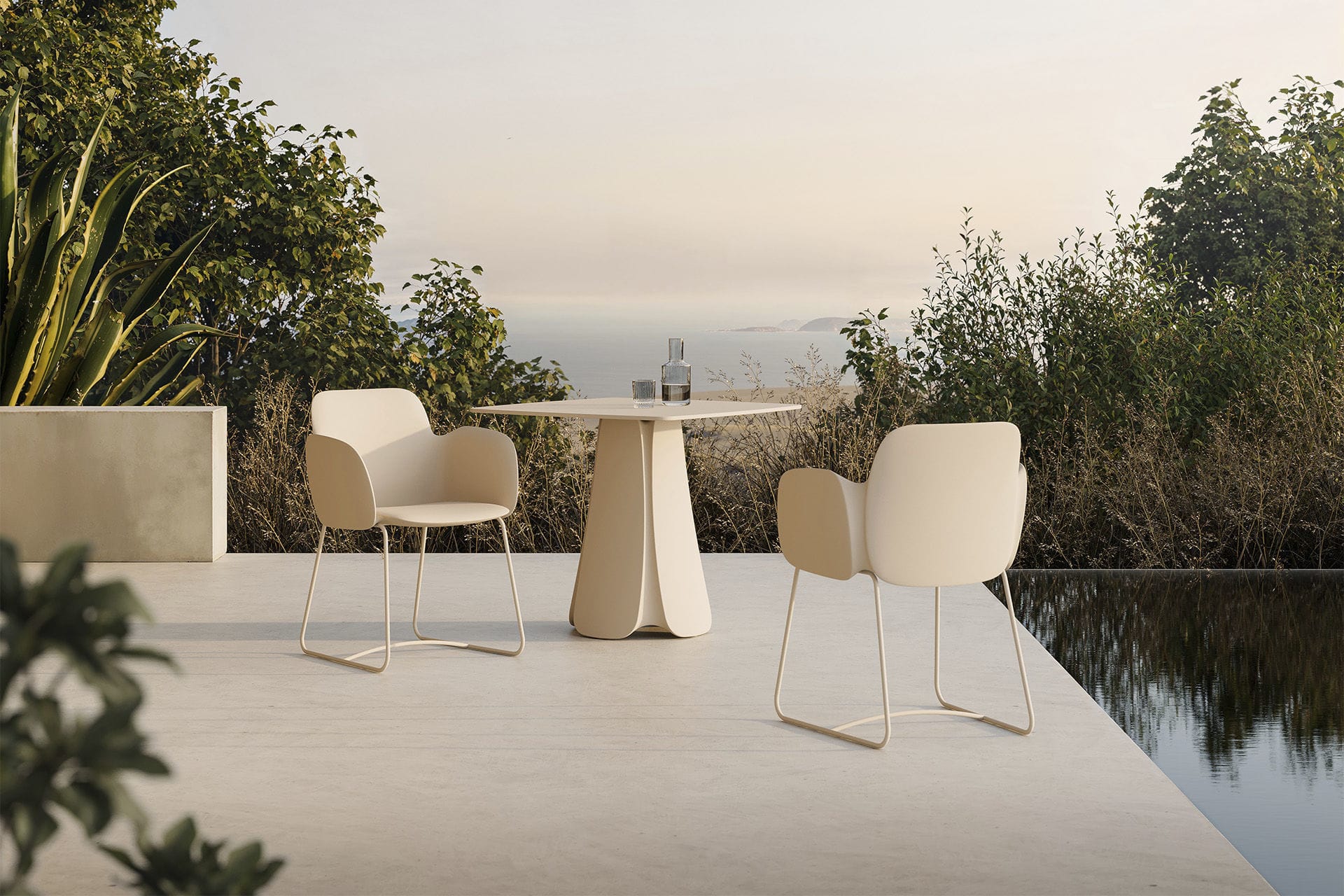 Silla de diseño orgánico PEZZETINA - Vondom - Imagen 2