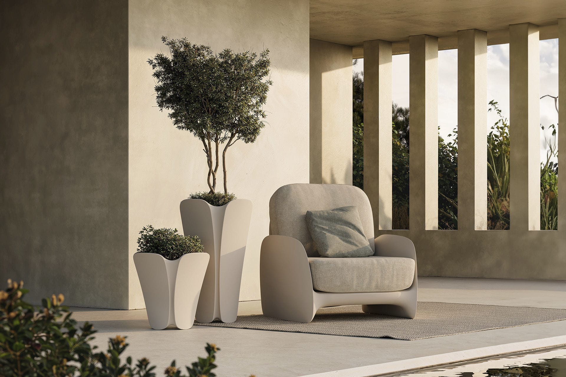 Sillón de diseño orgánico PEZZETTINA - Vondom - Imagen 2