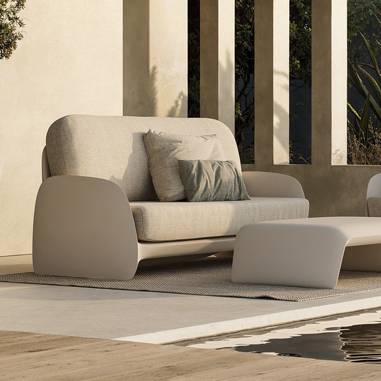Sofá de diseño orgánico PEZZETTINA - Vondom