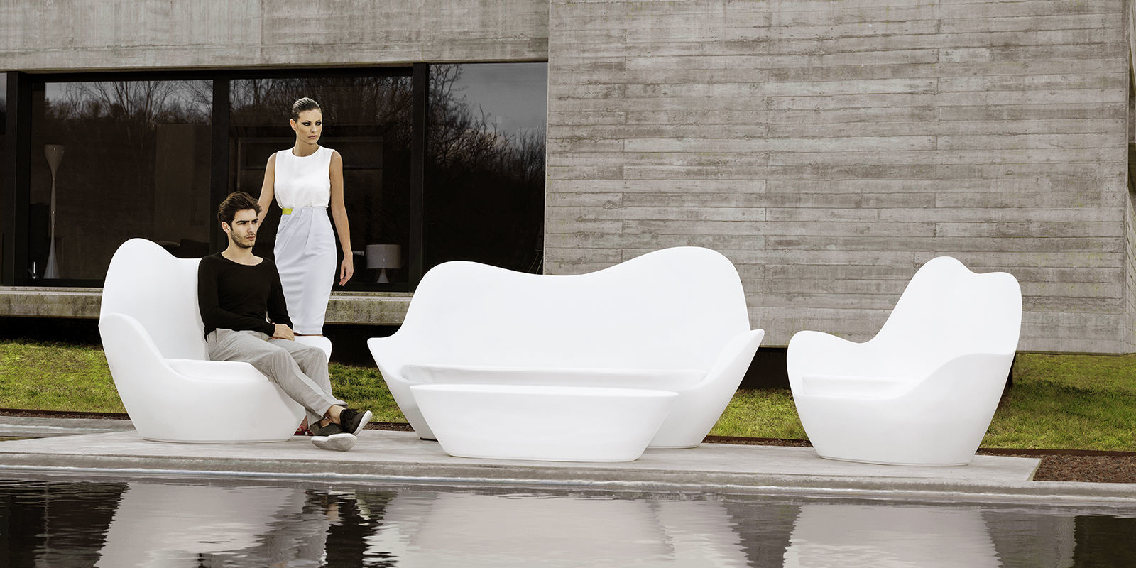 Sofá de diseño original SABINAS - Vondom - Imagen 2