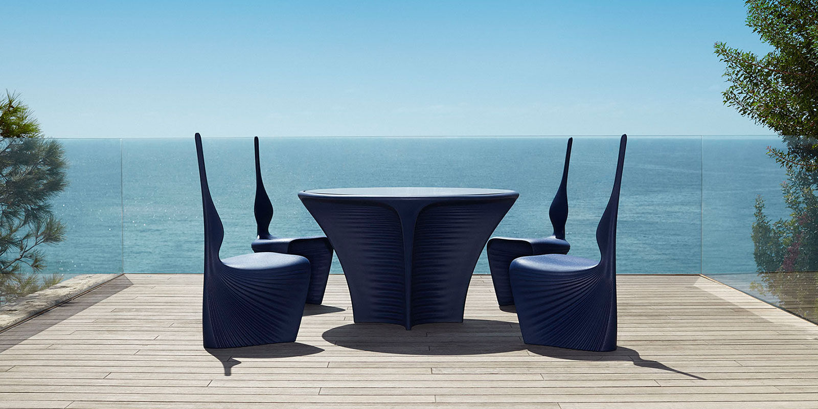 Silla de jardín de diseño orgánico BIOPHILIA - Vondom - Imagen 3