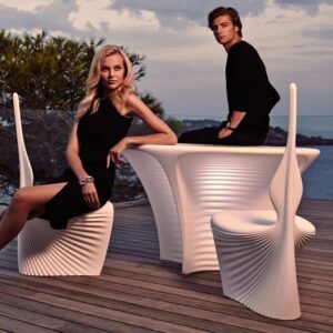 Silla de jardín de diseño orgánico BIOPHILIA - Vondom