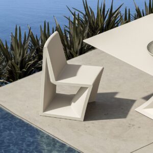 Silla de jardín contemporánea REST - Vondom