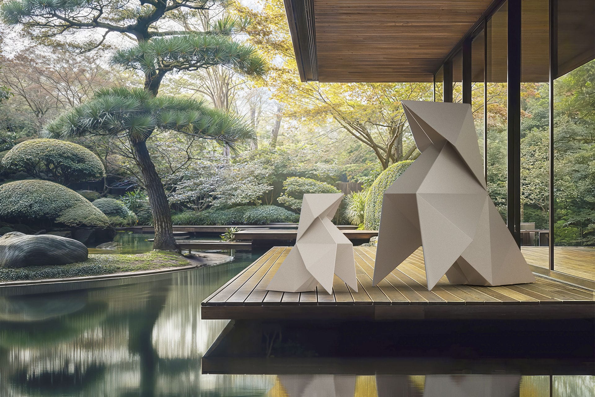 Escultura de polietileno Saru - Vondom - Imagen 3