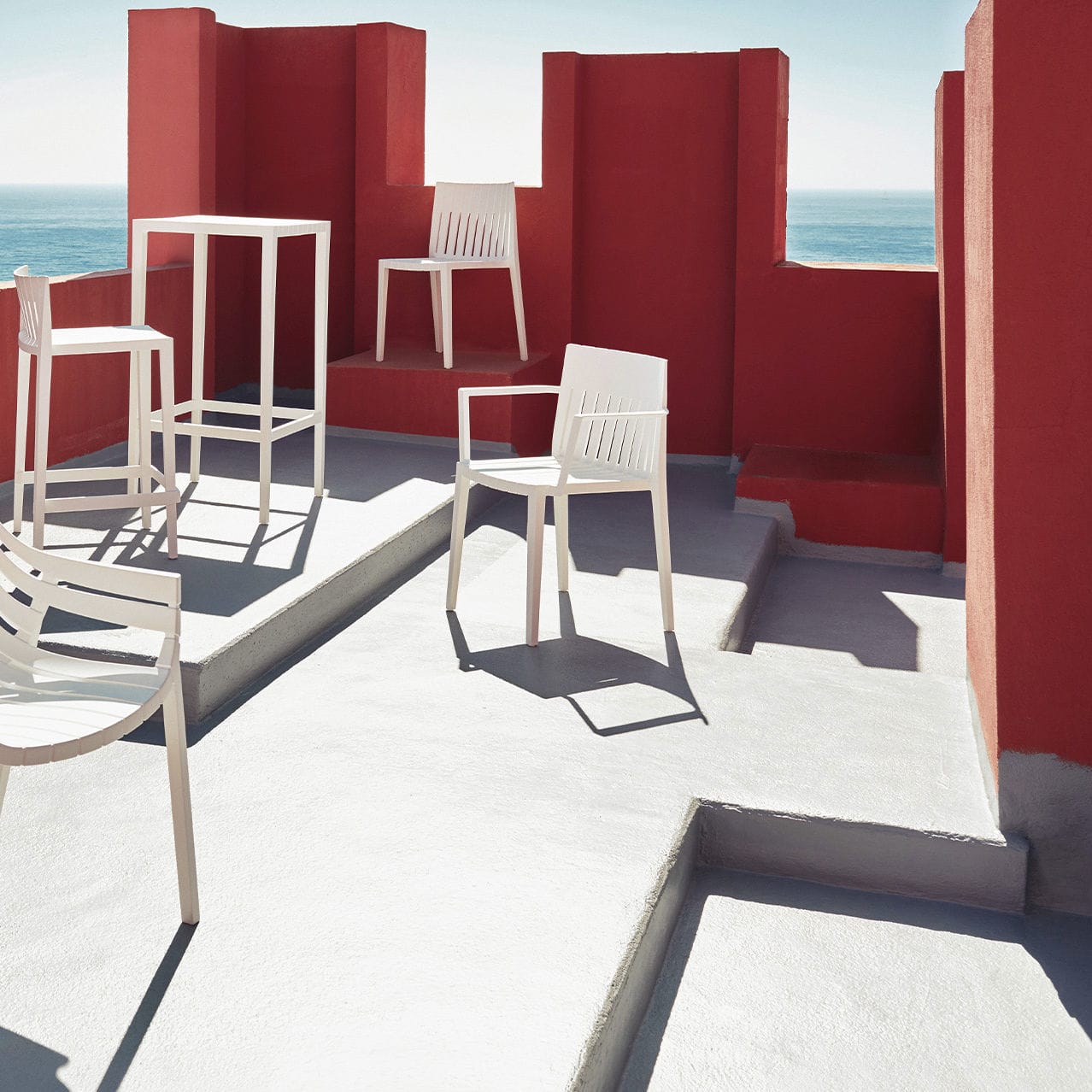 Silla contemporánea SPRITZ - Vondom