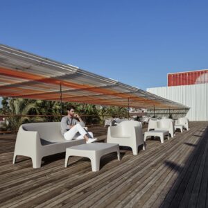 Mesa de centro contemporánea SOLID - Vondom