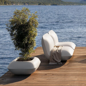 Sillón bajo contemporáneo PILLOW - Vondom