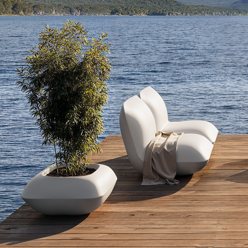 Sillón bajo contemporáneo PILLOW - Vondom