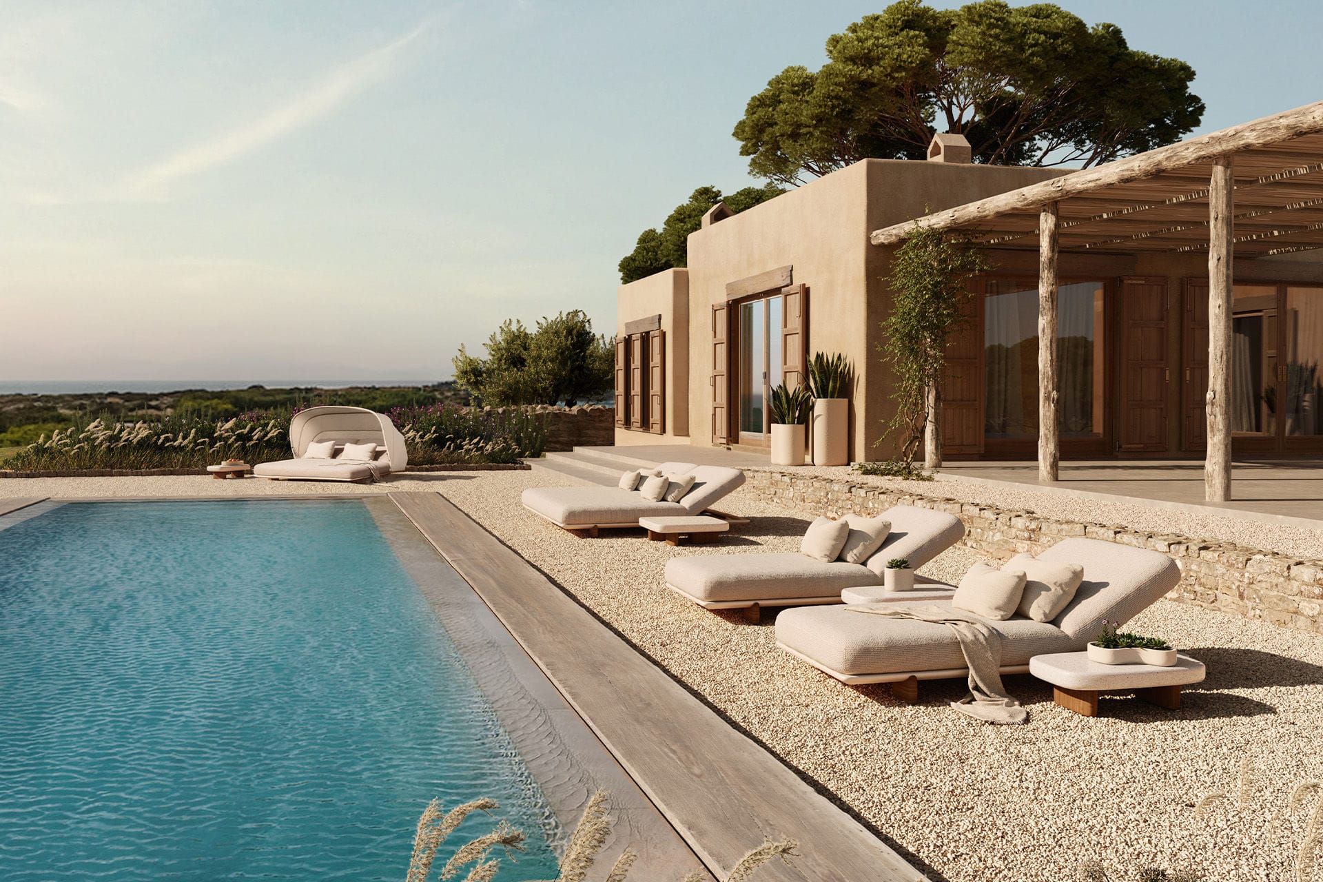 Diván contemporáneo Milos - Vondom - Imagen 4