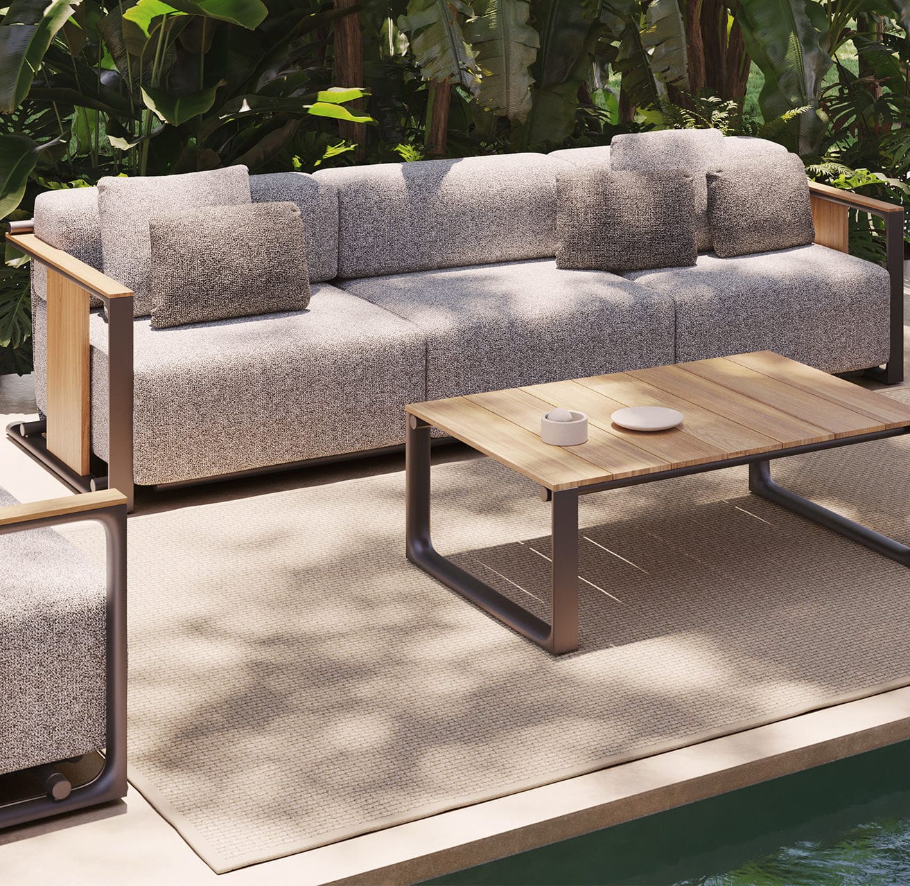 Sofá contemporáneo Tulum - Vondom