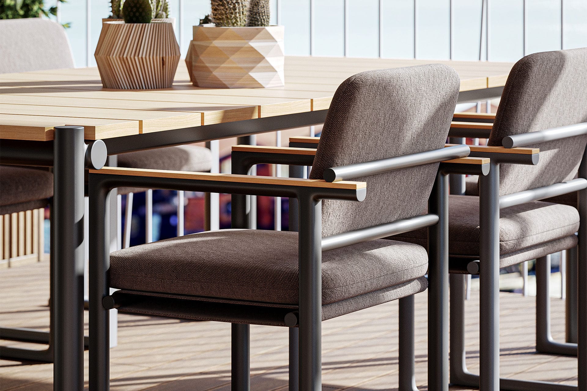 Silla contemporánea Tulum - Vondom - Imagen 5