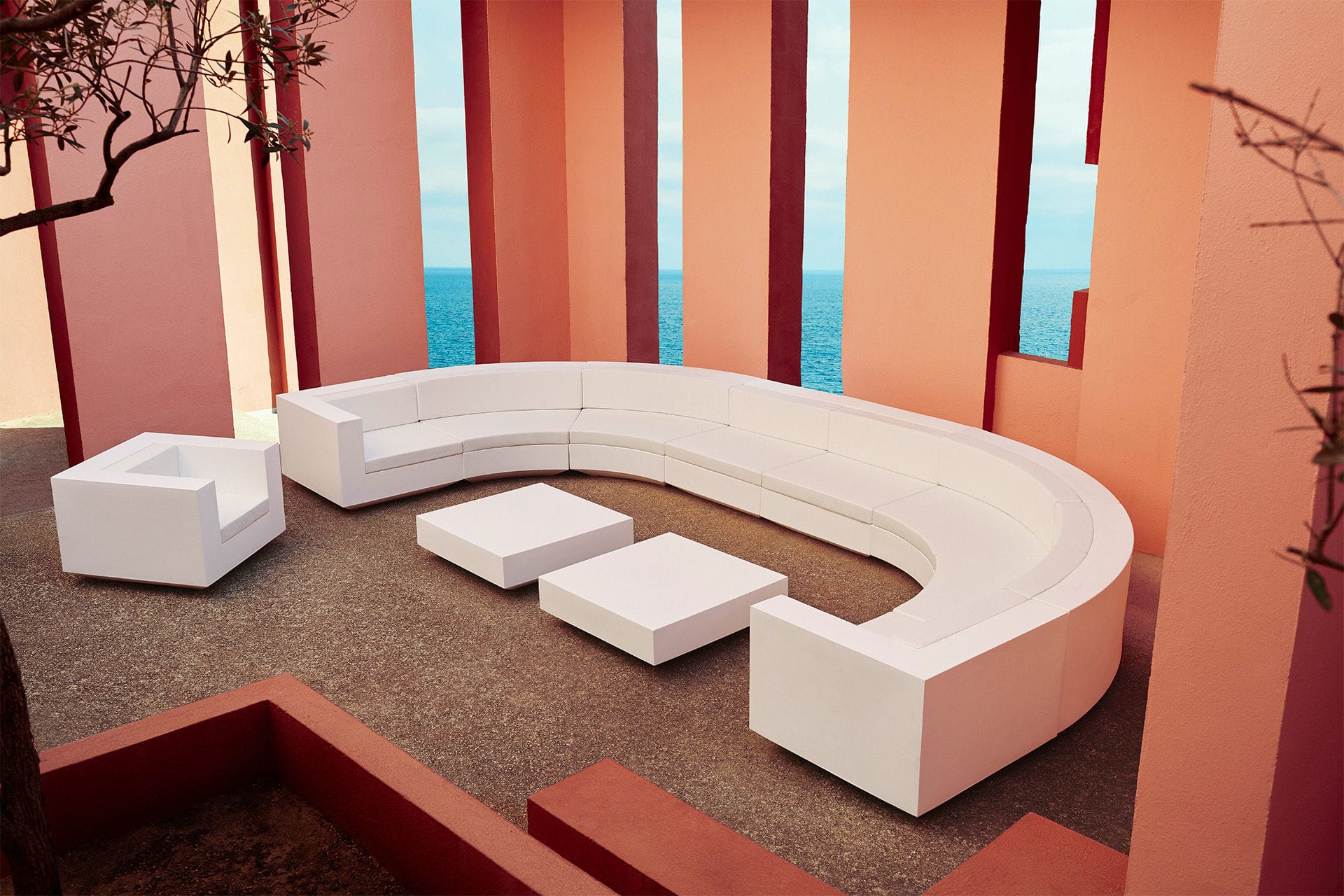 Mesa de centro contemporánea VELA - Vondom - Imagen 10
