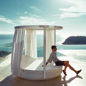 Cama con dosel VELA - Vondom
