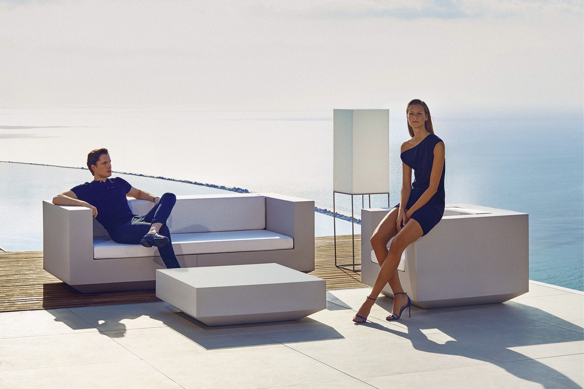 Sofá contemporáneo VELA - Vondom - Imagen 2