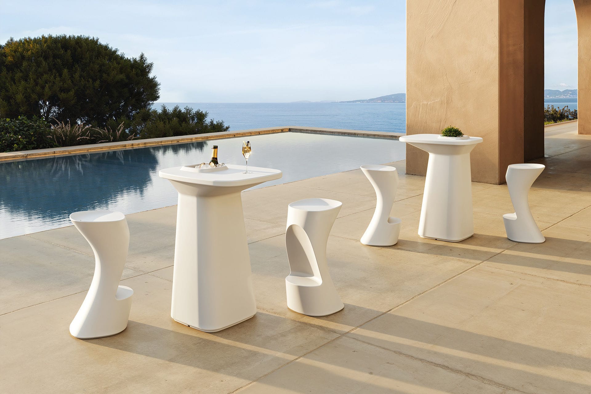 Taburete de bar de diseño original NOMA - Vondom