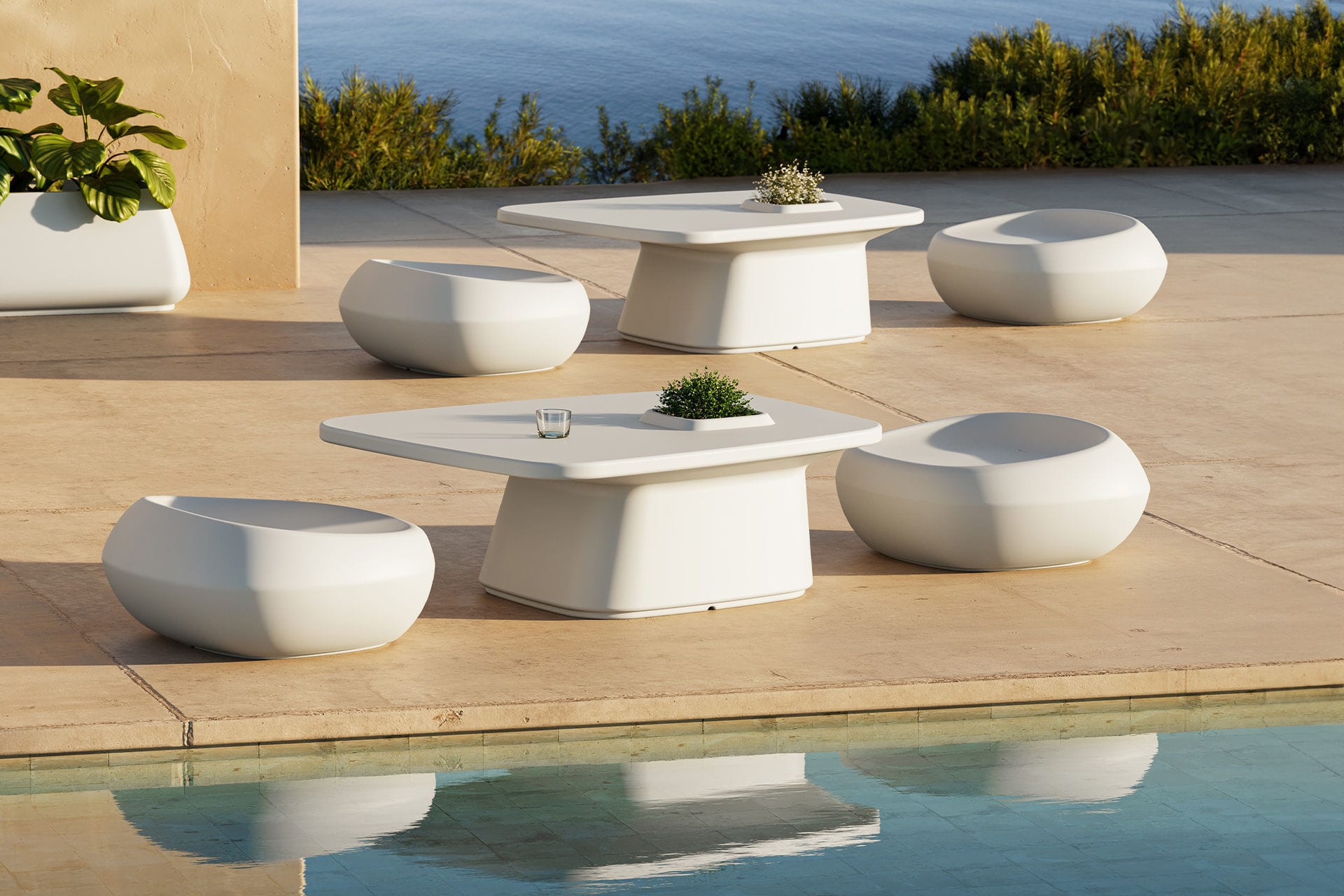 Mesa de centro contemporánea NOMA - Vondom - Imagen 4