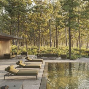 Tumbona contemporánea Pasadena - Vondom