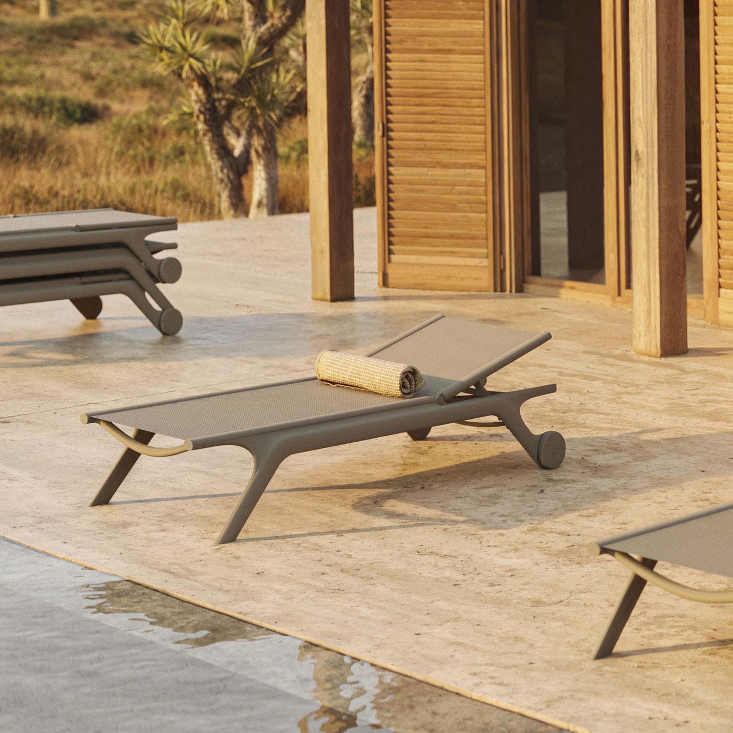 Tumbona contemporánea Africa - Vondom