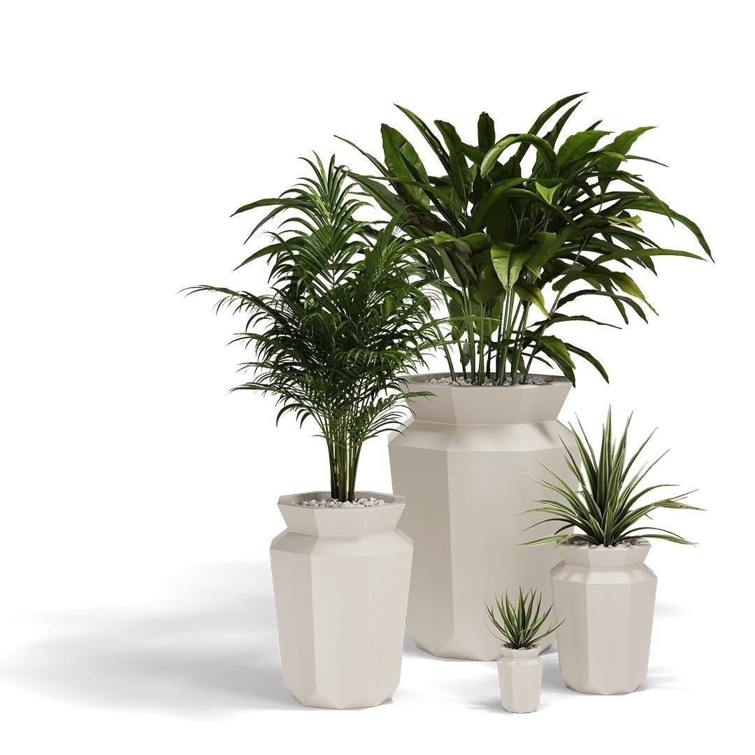 Jardinera de polietileno HASU - Vondom - Imagen 2